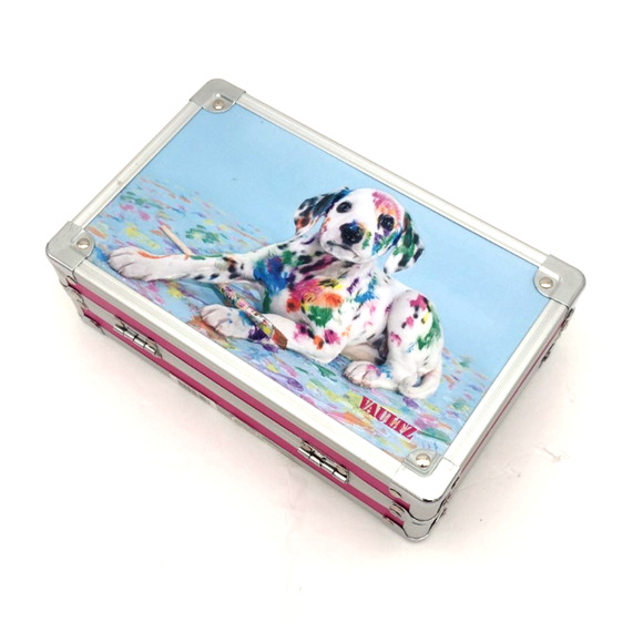 Art Dalmatian Paint~ Pencil Case Box ~ Vaultz (No Key) ~ Pen Supplies -Misc - Picture 2 of 4